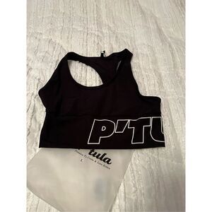 New P’tula Sports Bra lounge Bra yoga bra size L first one